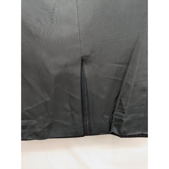 J.Crew Blazer Men Size 44L Pinstriped 100% Wool Sportcoat Preppy Office Academia - Picture 16 of 16